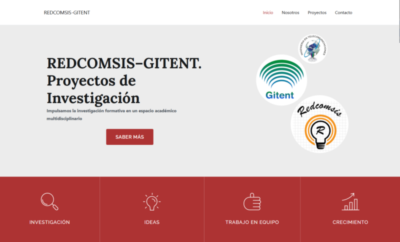 Desarrollo y lanzamiento de una página web en WordPress para el semillero de investigación RedComSis.